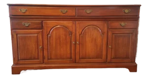1971 Pennsylvania House Solid Cherry Sideboard Buffet Credenza (Van Sciver Retailer)