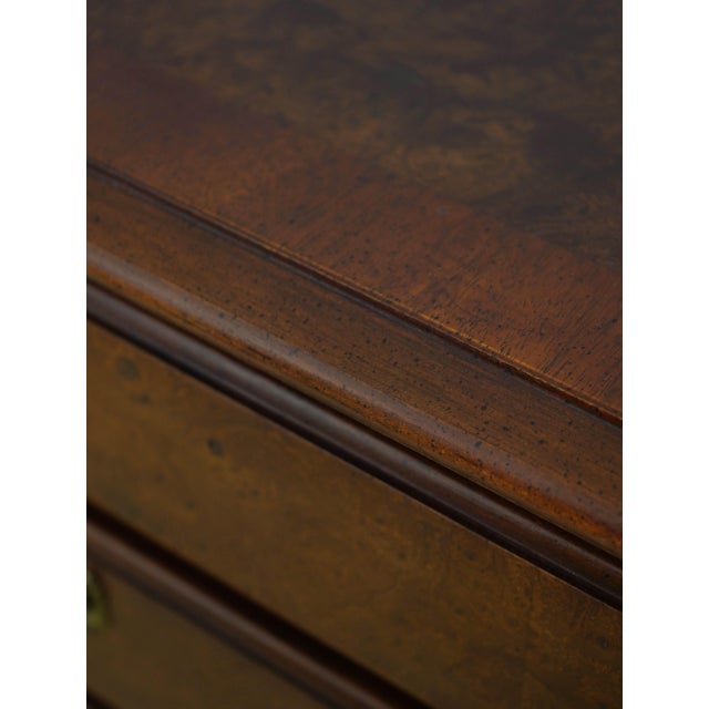 Hickory Chair Burl Wood Banded Silver Chest For Sale - Image 14 of 16