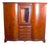 Wooden Sacristy Wardrobe with Central Oratory, 1930 For Sale - Image 13 of 13