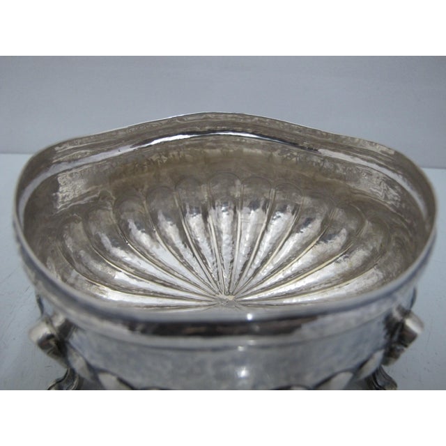 Buccellati Italian Sterling Silver Footed Sugar Bowl With Fruit & Flower Lid For Sale - Image 10 of 11