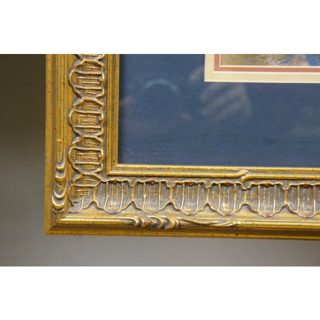 Early 21st Century Kathryn Fincher the Dream Keepers American Flag 911 Tribute Lithograph Print 34" For Sale - Image 5 of 13