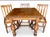 Rare 1925 Jacobean-Elizabethan Solid Oak Draw-Leaf Dining Set – Hand-Carved Masterpiece For Sale - Image 12 of 12