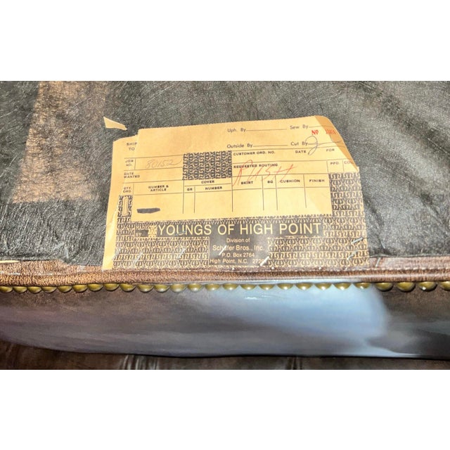 Schafer Brothers Vintage Chesterfield Sofa - Mid-20th Century For Sale In Saint Louis - Image 6 of 6