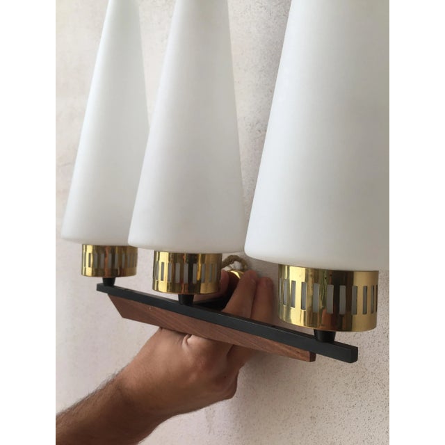 Black Wall Lights from Stilnovo, 1950s, Set of 2 For Sale - Image 8 of 9