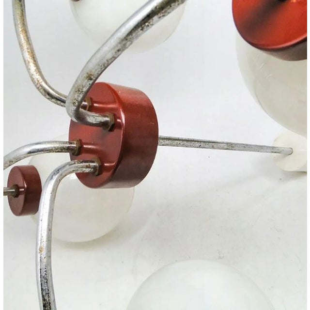 Mid-Century Modern Hanging Lamp, Poland, 1970s For Sale - Image 3 of 7