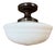 1920s Large Traditional Ceiling Light Fixture For Sale - Image 4 of 5