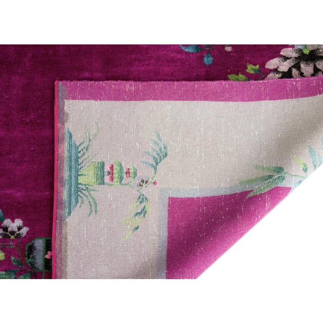 Early 20th Century Chinese Art Deco Rug For Sale - Image 11 of 15