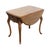 ETHAN ALLEN Country French Collection Solid Birch 36" Drop Leaf Accent End Table 26-8302 23" High Leaves Down: 19.25" Wide...