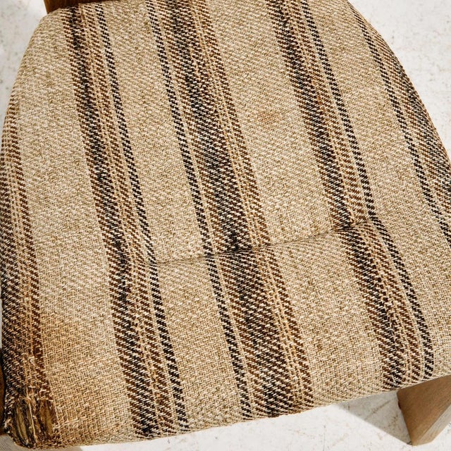 Brown Oak Dining Chairs, 1980s, Set of 4 For Sale - Image 8 of 18