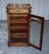 Victorian Pier Glazed Inlaid Walnut Marquetry Music Cabinet, 19th Century For Sale - Image 10 of 18