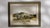 1930s France Green Wood Painting For Sale - Image 9 of 15