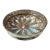 Antique Turkish Hamam Tasi Tinned Copper Bath Bowl Hand Hammered 6.75" For Sale