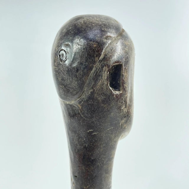 Early 20th Century Dinka Figural Cattle Scepter South Sudan For Sale - Image 4 of 7