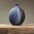 Mid-Century Modern Vintage Danish Modernist Stoneware Poured Matte Glaze Small Neck Vase For Sale - Image 3 of 6
