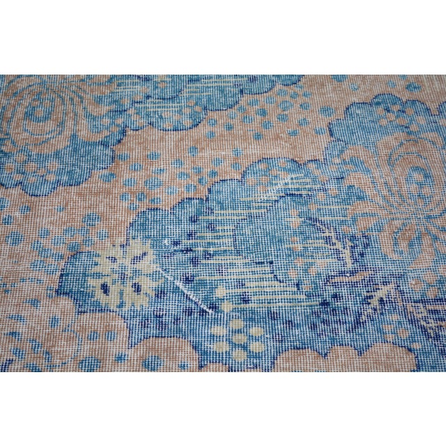 Vintage Turkish Anatolian Hand Knotted Wool Rug, 3'4''x6'9'' For Sale - Image 4 of 4