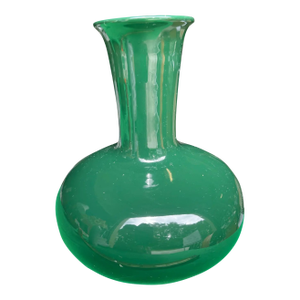 Vintage Emerald Green Vase