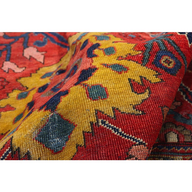 Late 19th Century Persian Mahal Rug, 09'05 X 10'09 For Sale In Dallas - Image 6 of 10