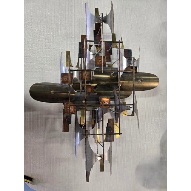 Abstract Metal Wall Art by Jere For Sale In Miami - Image 6 of 9