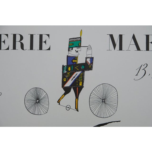 Saul Steinberg, Gare de Milan, Lithograph For Sale - Image 6 of 7
