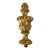 19th Century Carved Giltwood Flaming Urn Finial in Georgian or Federal Style For Sale