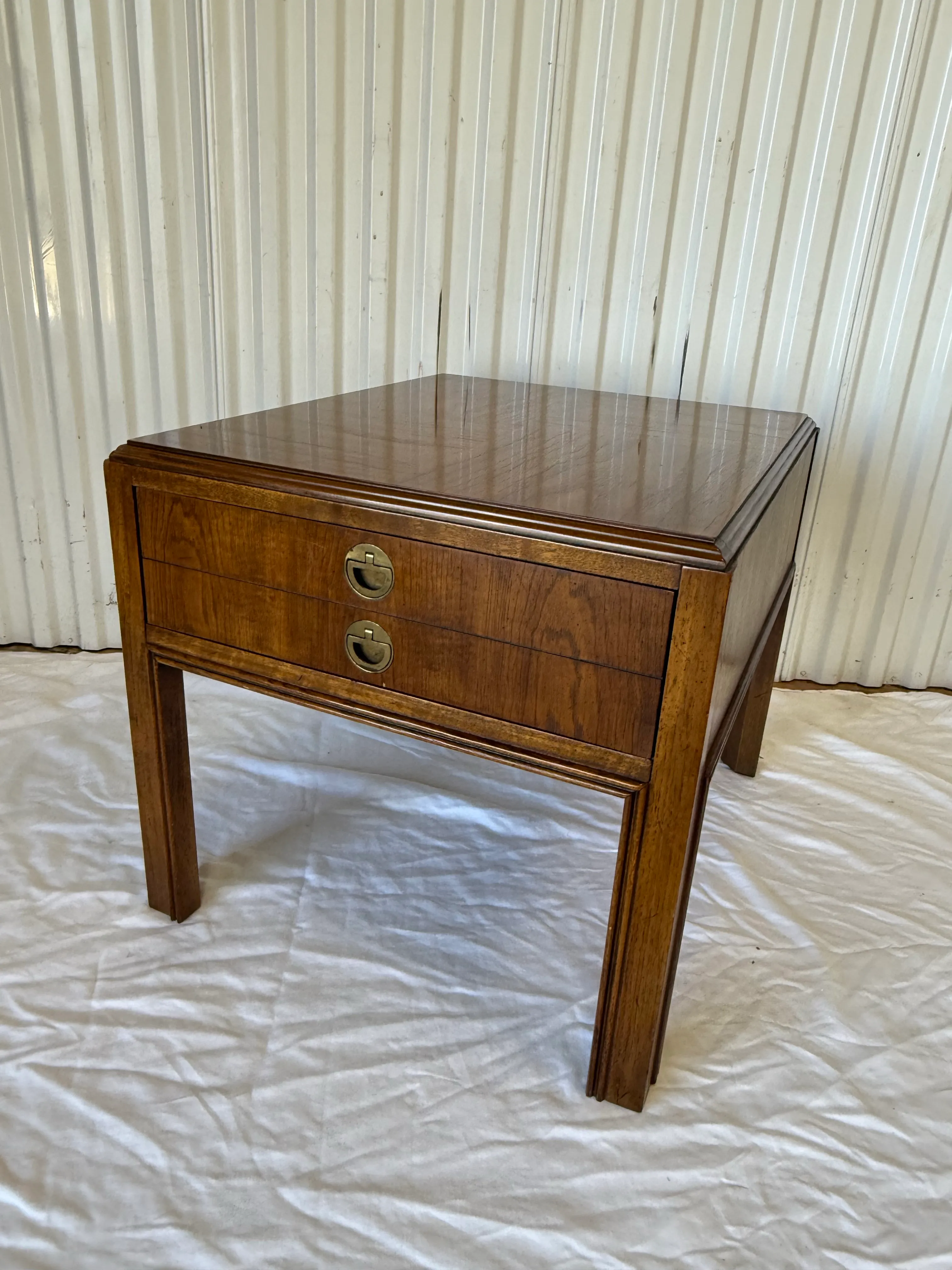 Drexel Heritage Accolade End Table / Nightstand | Chairish