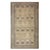 1900s Camel Field Geometric Antique Amritsar Indian Knotted Wool Oversized Rug For Sale In New York - Image 6 of 7