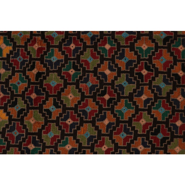 Traditional Rug & Kilim’s Baluch Tribal Rug With Colorful Geometric Patterns For Sale - Image 3 of 7