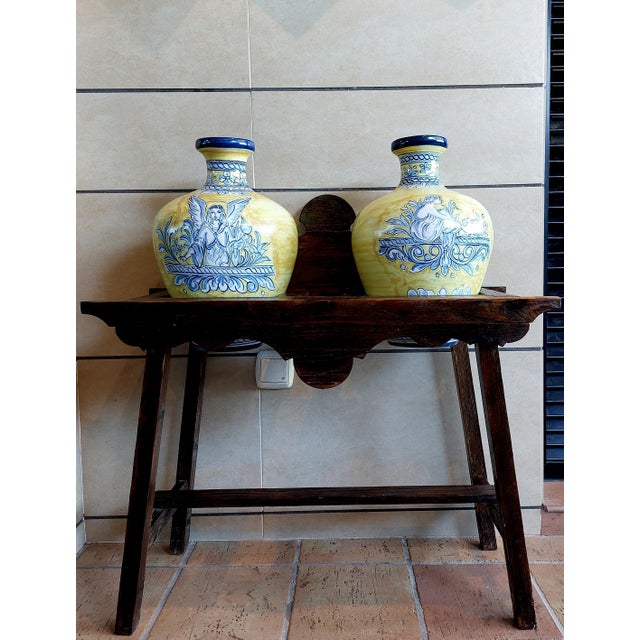 Antique Earthenware Vases from Puente Del Arzobispo, 1890 For Sale - Image 11 of 18