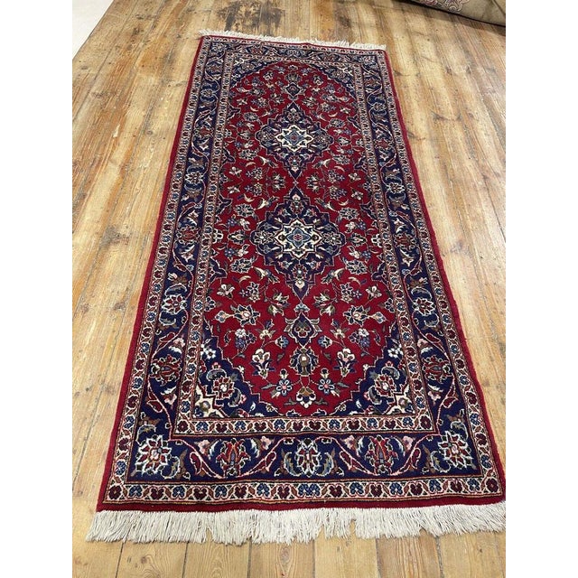 Middle Eastern Rug in Wool For Sale - Image 3 of 11