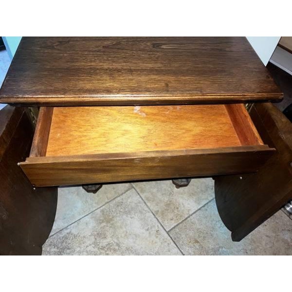 Art Deco 1950s Art Deco Nightstand For Sale - Image 3 of 14