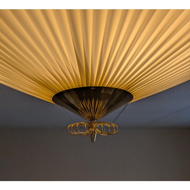 Large Flush Mount in the style of Paavo Tynell, 1950s For Sale - Image 14 of 18