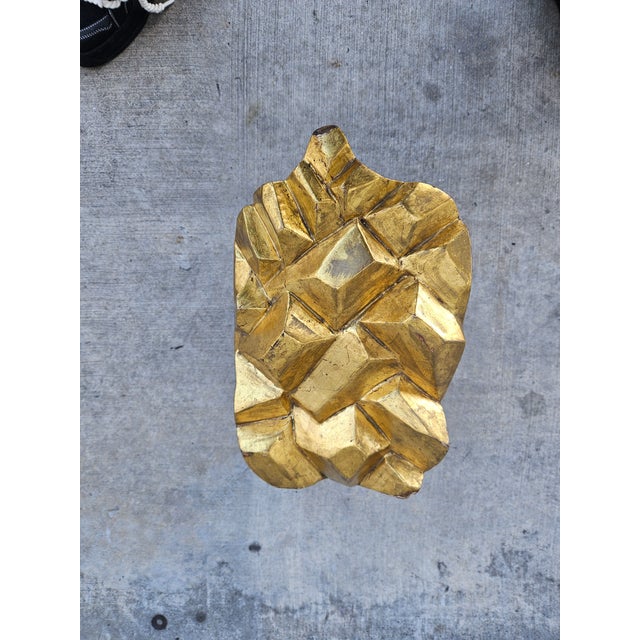 Stunning Large Mid Century Neoclassical Carved Wood Head Signed Macias Mexican Artist For Sale - Image 4 of 12