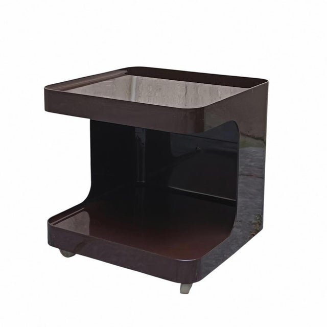 Plastic Game Bar Cart by Marcello Siard for Collezioni Longato, Italy, 1970s For Sale - Image 7 of 7