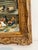 Vintage Signed Rooster and Chickens Oil Painting Farmyard Hen Scene, Gold Frame For Sale - Image 12 of 12