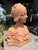 Art Nouveau French Terracotta Female Bust Sculpture For Sale - Image 4 of 12