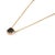 1.82 Carat Natural Black Diamond Solitaire Pendant Necklace in 18k Yellow Gold For Sale - Image 4 of 14