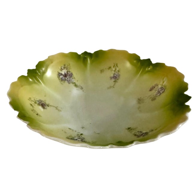 Porcelain Berry Bowls by Rs Prussia - A Set of 3 For Sale - Image 9 of 12