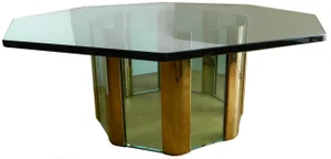 Vintage Pace Octogonal Coffee Table