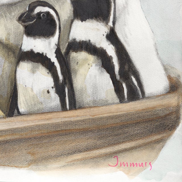 Amanda Immurs, an artist hailing from Hamilton, Canada, creates enchanting watercolor artworks that bring whimsical scenes...
