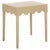 Neha Wavy Accent Table in Natural For Sale In Philadelphia - Image 6 of 8