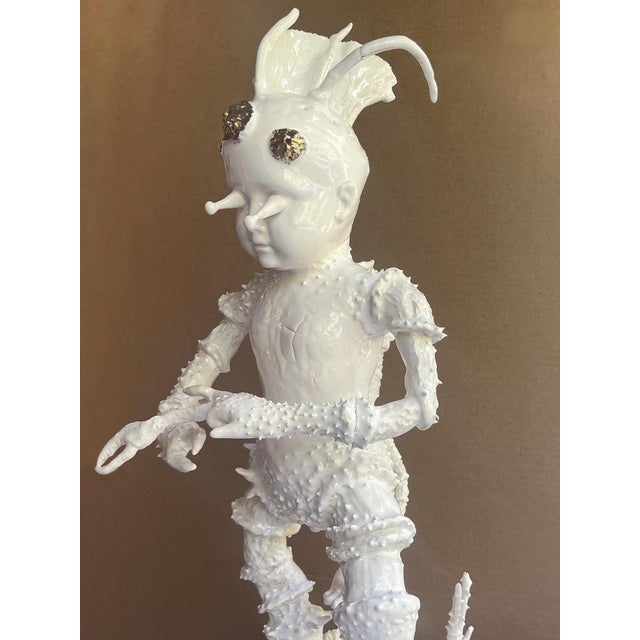 "Lobster Boy #11," Porcelain Sculpture by Robert Hechler For Sale In New York - Image 6 of 15
