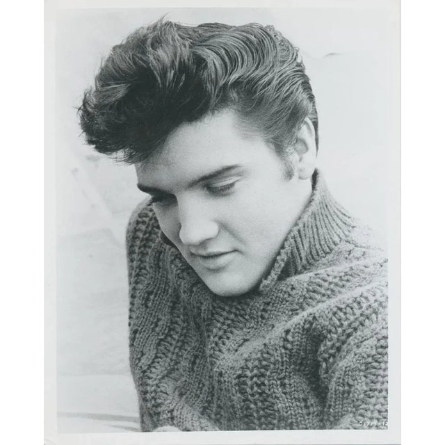 Elvis Presley Portrait, 20th Century, Print For Sale - Image 4 of 4