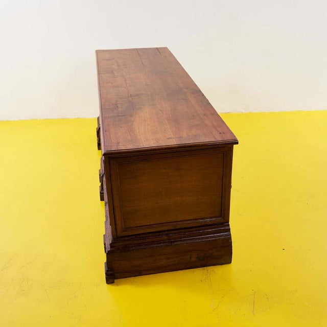 Antique Wooden Chest, 1800s For Sale - Image 18 of 18