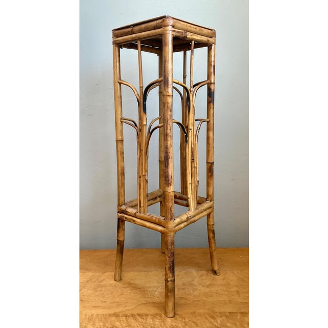 Vintage Bamboo Plant Stand For Sale - Image 14 of 14
