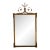 Early 20th-Century Adam Style Giltwood Mirror With Foliate Crest For Sale