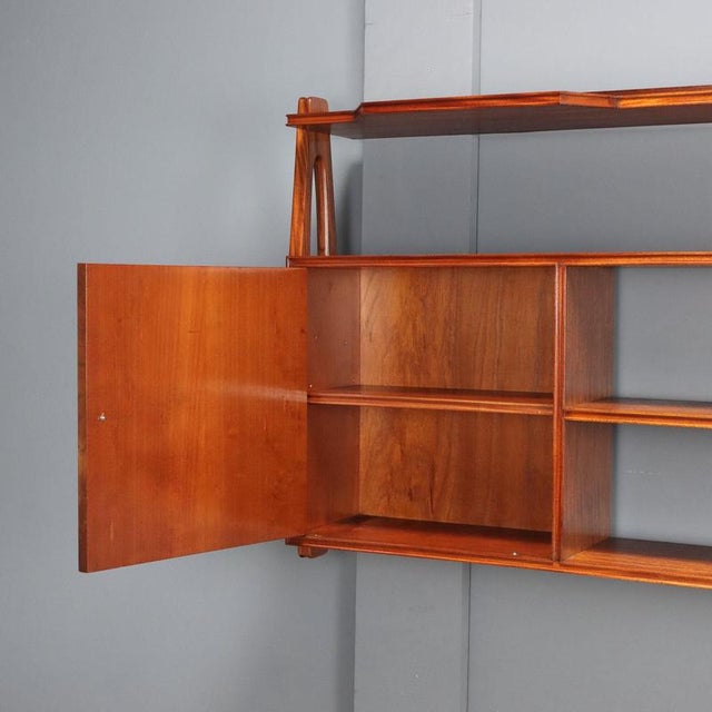 Mid-Century Wall Cabinet, 1950s-1960s For Sale - Image 3 of 14