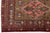Textile Vintage Turkish Anatolian Wool Runner Rug With Diamond Medallions in Espresso, Terracotta & Navy For Sale - Image 7 of 9