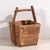 Antique Oriental Basket in Elm, 1900s For Sale - Image 9 of 9