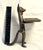 Bronze Vintage Fox Figurine Bronze Card Holder For Sale - Image 8 of 8
