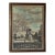 Vintage French Architectural Landscape Engraving, Framed For Sale